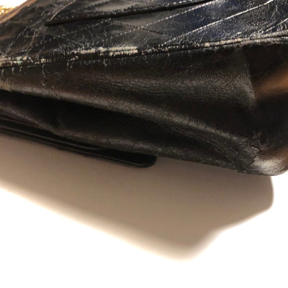 ♥ SOLD-Authentic Rare Vintage Black Chanel Bag - Picture 15 of 16